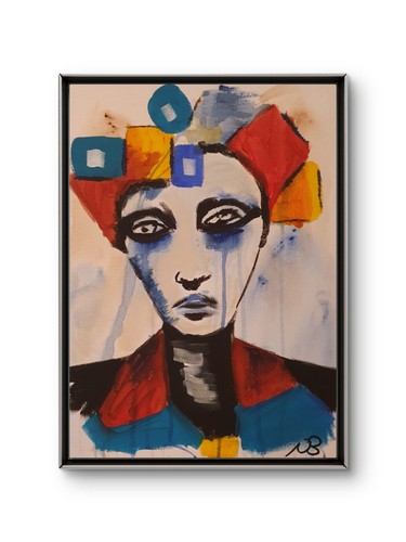 Original acrylic painting - acrylic,