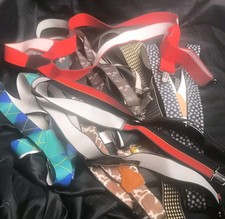 8 x Mens Vintage Braces Joblot