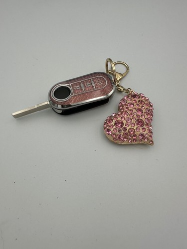 Fiat500 heart bling diamante - fiat500,
