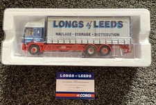 NEW 1/50 Scale CORGI CC13202 Longs of Leeds - DAF XF Space Cab Curtainside