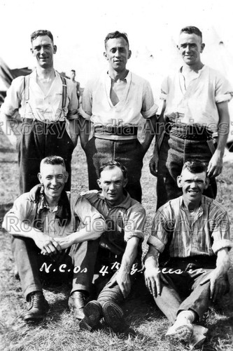 Kyy nco 4th gloucester - kyy-40, nco's