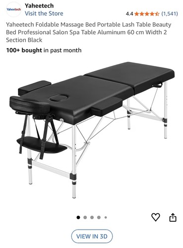 Yaheetech foldable massage bed - yaheetech,