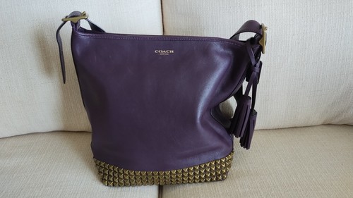 Coach legacy studded leather - legacy,