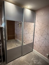 Sliding Mirrored Double