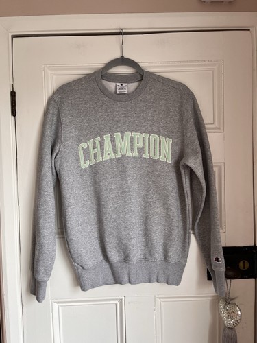 Champion grey appliqued