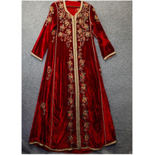 Vintage Moroccan Kaftan Dress