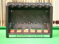   PRO Wheeler SNOOKER/POOL CUE RACK/STAND - Chesworth Cues Sheffield inc-Chalk