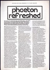 Dutton Phaeton S3 & Sierra