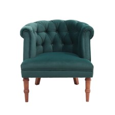 Retro Cocktail Armchair Velvet