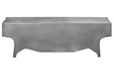 Ford Escort Mk2 Rear Alloy Firewall - Standard Non Turreted Aluminium Type Rally