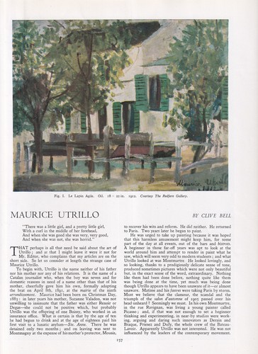 Maurice utrillo french - utrillo;,