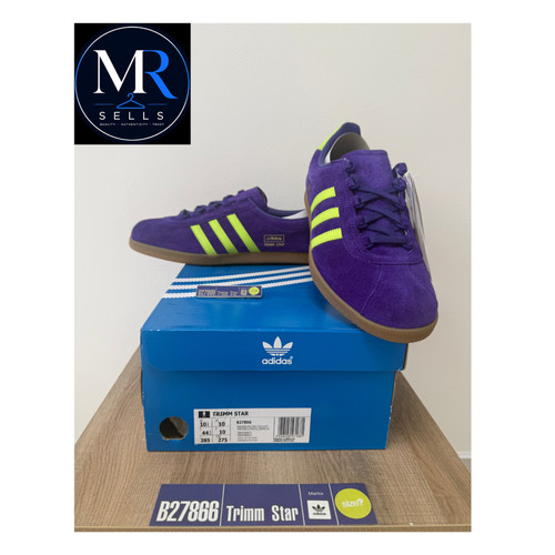 Adidas trimm star - trimm, purple/green