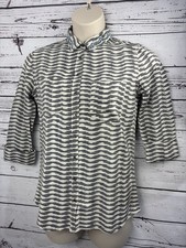 River Island Shirt White Black