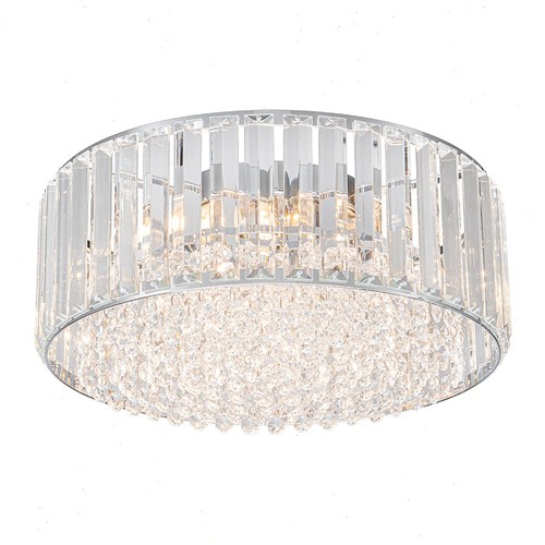 Modern crystal round semi - modern,