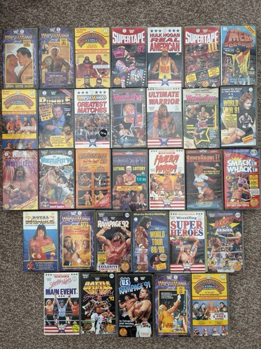 Wwf wrestling videos vhs - wwf,