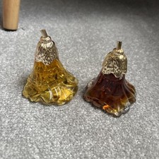 VINTAGE AVON MOONWIND 30ml Flower bottle - 1971 ish x2