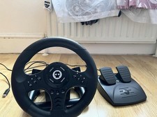 Numskull Next-Gen Racing Wheel with Pedals Compatible with Xbox X|S One, PS4, PC