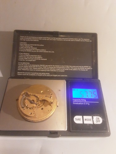 English lever pocket watch - english,