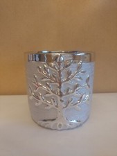 Leonardo Silver Tree Of Life Planter Plant Pot Vase