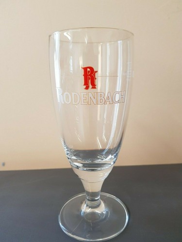 Rodenbach belgian beer glass - belgian,