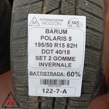 Set 2 winter tyres 195/50 R15