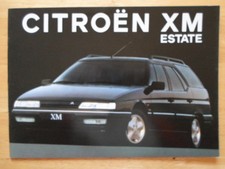 CITROEN XM ESTATE orig 1991 UK Mkt Sales Brochure