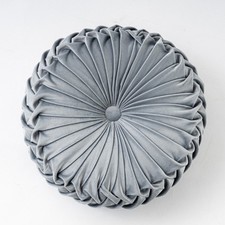 Round Velvet Pillow Throw