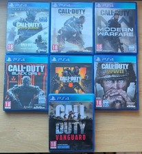 Call Of Duty PS4 Bundle x 7 -
