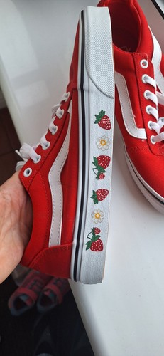 Brand new vans strawberry - vans, size