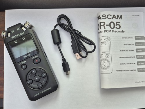 Tascam linear pcm - dr-05,