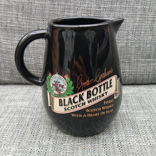 Vintage black bottle scotch - black,
