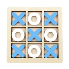 Wooden Noughts & Crosses / Tic