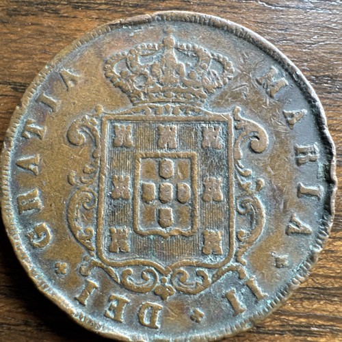 Portugal 1850 copper reis - 1850,
