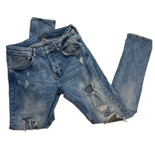 Zara Man Denim Jeans Blue