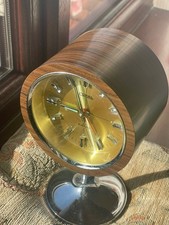 Coral Tulip space age alarm clock from 1970s, made in Japan. Everything working.