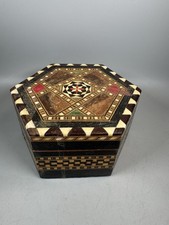 Vintage Spanish Inlaid Wooden