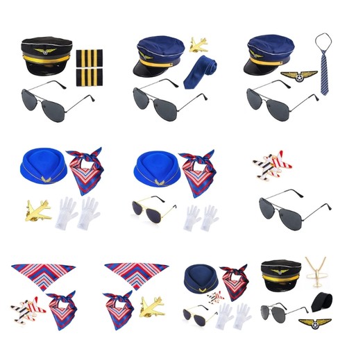 Airline captain costume kit - airline,