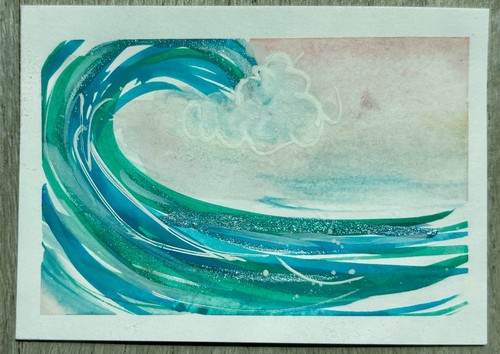 Aceo original painting - aceo,