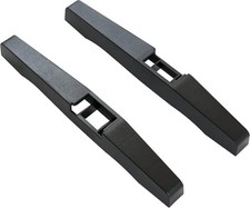 Trouser Press Feet in Black