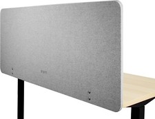 Desk privacy panel - panel, on