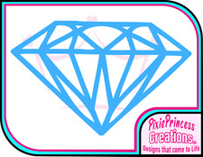 Diamond A Pretty Vinyl Sticker