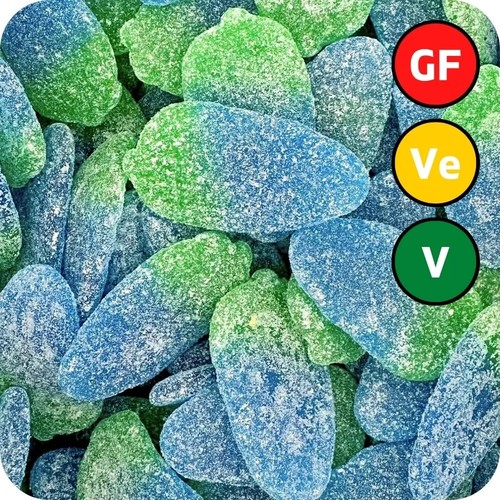 Giant sour blue - blue, raspberries