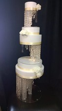 Chandelier Wedding Cake Stand