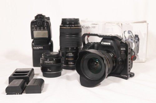 Canon mark kit dslr - 6d,