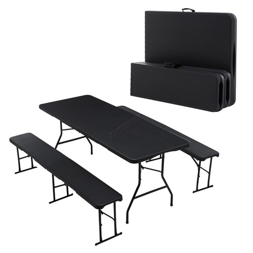 Folding table benches - benches, set