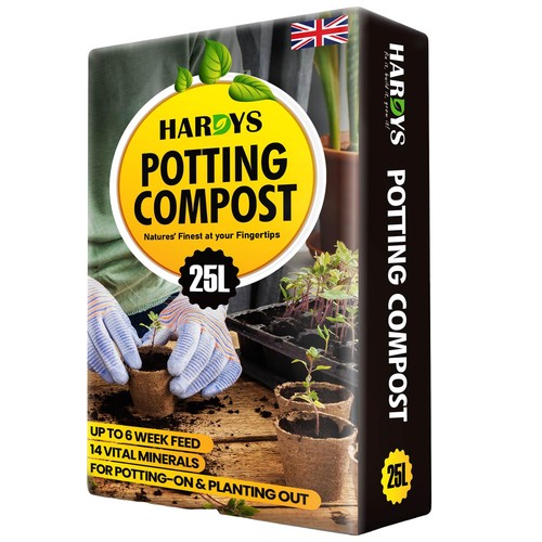 25l potting compost with - potting, on