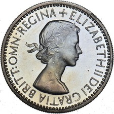 1953 Proof Scottish Shilling -