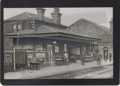 Rosegrove railway station - rosegrove,