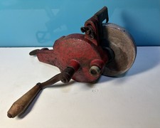 Vintage hand cranked bench - hand,