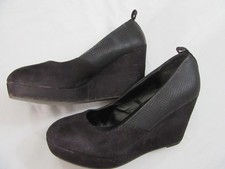 Peacocks - Size 4 - Black Faux